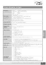 Preview for 257 page of CAN AIRXCEL FC Series Use And Maintenance Instruction Manual