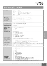 Preview for 259 page of CAN AIRXCEL FC Series Use And Maintenance Instruction Manual