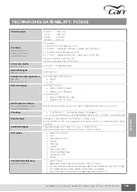 Preview for 327 page of CAN AIRXCEL FC Series Use And Maintenance Instruction Manual