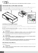 Preview for 14 page of CAN FC1346 Series Installation, Use And Maintenance Instruction Manual