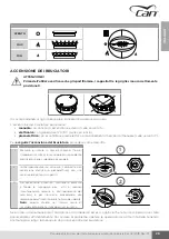 Предварительный просмотр 29 страницы CAN FL1323 Installation, Use And Maintenance Instruction Manual