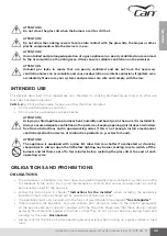 Предварительный просмотр 49 страницы CAN FL1323 Installation, Use And Maintenance Instruction Manual