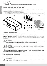 Предварительный просмотр 52 страницы CAN FL1323 Installation, Use And Maintenance Instruction Manual