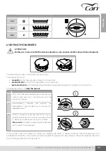 Предварительный просмотр 65 страницы CAN FL1323 Installation, Use And Maintenance Instruction Manual