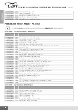 Предварительный просмотр 108 страницы CAN FL1323 Installation, Use And Maintenance Instruction Manual