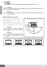 Предварительный просмотр 138 страницы CAN FL1323 Installation, Use And Maintenance Instruction Manual