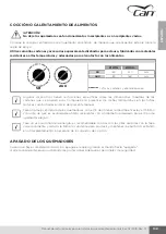 Предварительный просмотр 139 страницы CAN FL1323 Installation, Use And Maintenance Instruction Manual