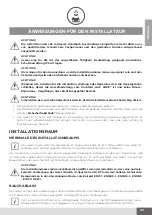 Предварительный просмотр 161 страницы CAN FL1323 Installation, Use And Maintenance Instruction Manual