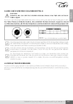 Предварительный просмотр 175 страницы CAN FL1323 Installation, Use And Maintenance Instruction Manual