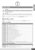 Предварительный просмотр 179 страницы CAN FL1323 Installation, Use And Maintenance Instruction Manual