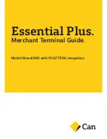 CAN Move5000 Merchant Terminal Manual preview