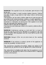 Preview for 2 page of CAN PB1328 Use, Installation And Maintenance Instructions