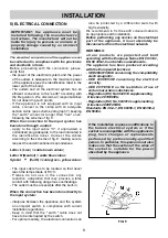 Preview for 9 page of CAN PB1328 Use, Installation And Maintenance Instructions