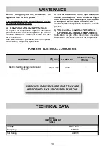 Preview for 10 page of CAN PB1328 Use, Installation And Maintenance Instructions