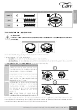 Preview for 63 page of CAN SL Series Installation, Use And Maintenance Instruction Manual