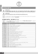 Preview for 140 page of CAN SL Series Installation, Use And Maintenance Instruction Manual