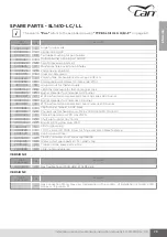 Preview for 145 page of CAN SL Series Installation, Use And Maintenance Instruction Manual