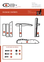 Preview for 2 page of Canada Comfy Chair CCC100 Assembly Instructions