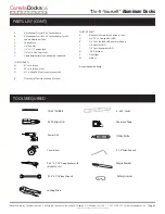 Preview for 3 page of Canada Docks Do-It-Yourself Assembly Instructions Manual