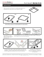 Preview for 4 page of Canada Docks Do-It-Yourself Assembly Instructions Manual