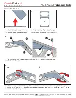 Preview for 5 page of Canada Docks Do-It-Yourself Assembly Instructions Manual