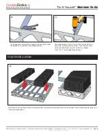 Preview for 9 page of Canada Docks Do-It-Yourself Assembly Instructions Manual