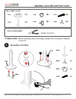 Canada Docks Umbrella Holder Instructions preview