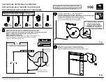 Предварительный просмотр 2 страницы Canadel 106 Instructions For Installation Manual