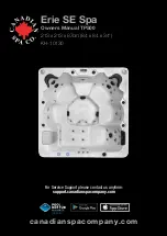 Canadian Spa Erie SE Spa KH-10130 Owner'S Manual preview