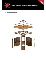 Предварительный просмотр 2 страницы Canadian Spa Fraser gazebo Assembly Instructions Manual