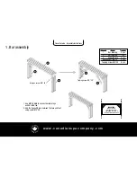 Предварительный просмотр 5 страницы Canadian Spa Fraser Assembly Instructions/Use And Care Manual