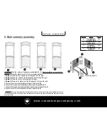 Предварительный просмотр 6 страницы Canadian Spa Fraser Assembly Instructions/Use And Care Manual