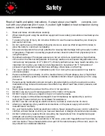 Предварительный просмотр 3 страницы Canadian Spa HY-Y202 Owner'S Manual