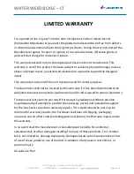 Preview for 5 page of CanadianPond LT Owner'S Manual