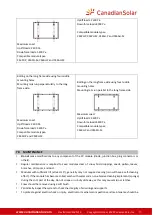 Preview for 12 page of CanadianSolar CS5AH-180M Installation Manual