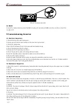 Предварительный просмотр 17 страницы CanadianSolar CSI-5K-S22002-E User Manual