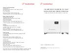 CanadianSolar CSI-75K-T400 Series Installation And Operation Manual предпросмотр