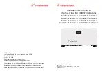 Предварительный просмотр 1 страницы CanadianSolar CSI-75K-T480GL03-U Installation And Operation Manual