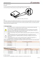 Preview for 12 page of CanadianSolar CSI-7K-S22003-E User Manual