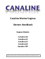 Canaline 38 Owner'S Handbook Manual preview