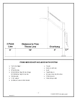 Preview for 7 page of Canam Hoops FLEXTREME Platinum 72 Installation Instructions Manual