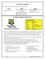 Preview for 6 page of Canam Hoops Flextreme Silver 54 Installation Instructions Manual