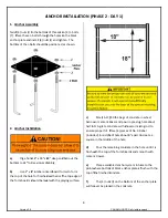 Preview for 8 page of Canam Hoops Flextreme Silver 54 Installation Instructions Manual