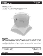 Предварительный просмотр 2 страницы Canarm AgSystems FGC Series Operation Instructions And Parts Manual