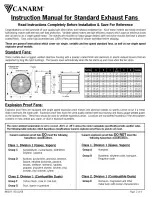 Preview for 2 page of Canarm CF1770 Instruction Manual