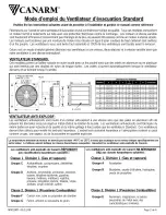 Preview for 6 page of Canarm CF1770 Instruction Manual