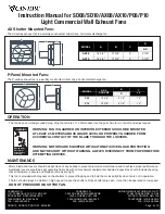 Предварительный просмотр 2 страницы Canarm SD08 Instruction Manual