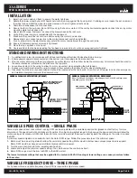 Preview for 2 page of Canarm XSA Series Operation Instructions And Parts Manual