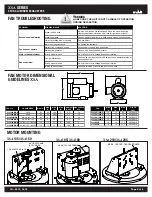 Preview for 5 page of Canarm XSA Series Operation Instructions And Parts Manual