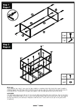 Preview for 3 page of CANARMNA WESTON 203301-03 Assembly Instruction